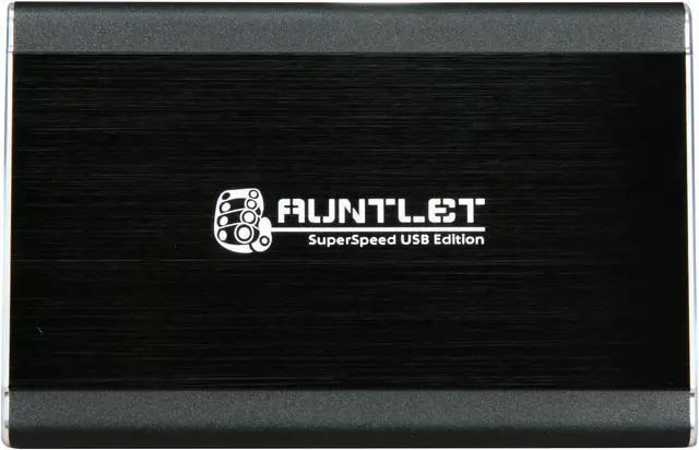 Alt view image 2 of 6 - Patriot Memory Gauntlet PCGT25S Aluminum 2.5" Black SATA I/II USB 3.0 External Enclosure