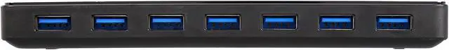 Alt view image 2 of 6 - TP-LINK UH700 7-Port USB 3.0 Hub, 5Gbps Transfer Rate with 12V/2.5A Power Adapter, 1-Meter USB 3.0 Cable, Plug and Play