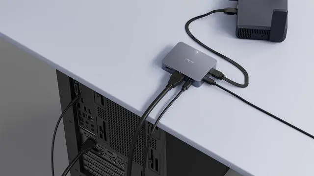 Alt view image 6 of 12 - GL.iNet Comet (GL-RM1) Remote KVM Over Internet, 4K@30Hz Tailscale Support,Remote Keyboard, Video, Mouse, Install OS Via BIOS Control, Adapted KVM Switches for Home Offices,Data Center
