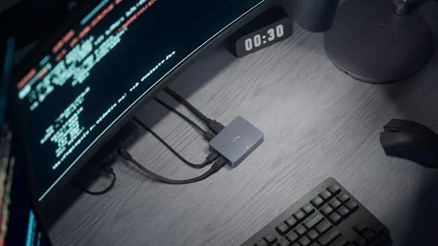Alt view image 8 of 12 - GL.iNet Comet (GL-RM1) Remote KVM Over Internet, 4K@30Hz Tailscale Support,Remote Keyboard, Video, Mouse, Install OS Via BIOS Control, Adapted KVM Switches for Home Offices,Data Center