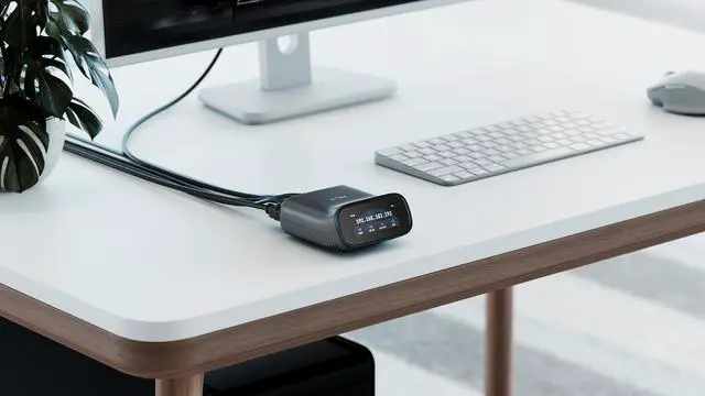 Alt view image 7 of 10 - GL.iNet Comet Pro (GL-RM10) Remote KVM Over Wi-Fi, Dual Band Wi-Fi 6, 4K@30FPS Passthrough, Touchscreen, 32GB eMMC,Tailscale Support Remote Access and ATX/fingerbot for Disaster Recovery, Home Office