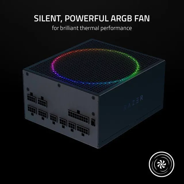 Alt view image 2 of 5 - Razer Katana 850 W ATX 80 PLUS PLATINUM Certified Full Modular Power Supplies