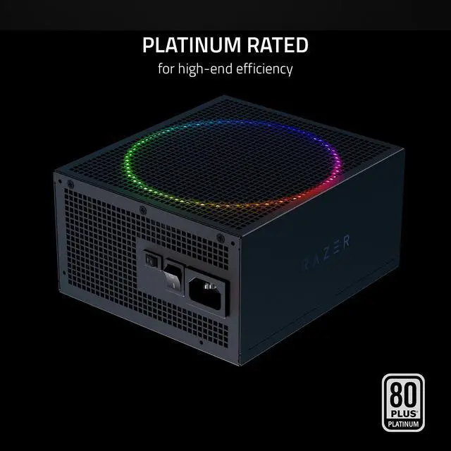 Alt view image 4 of 5 - Razer Katana 850 W ATX 80 PLUS PLATINUM Certified Full Modular Power Supplies