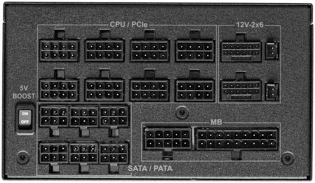 Alt view image 8 of 10 - ASRock Taichi TC-1300T 1300W 80 PLUS TITANIUM & Cybenetics TITANIUM Full Modular Power Supply, ATX3.1 & PCIe5.1 Ready with Dual Color 12V-2x6 Cables(2pcs), 10 Years Warranty