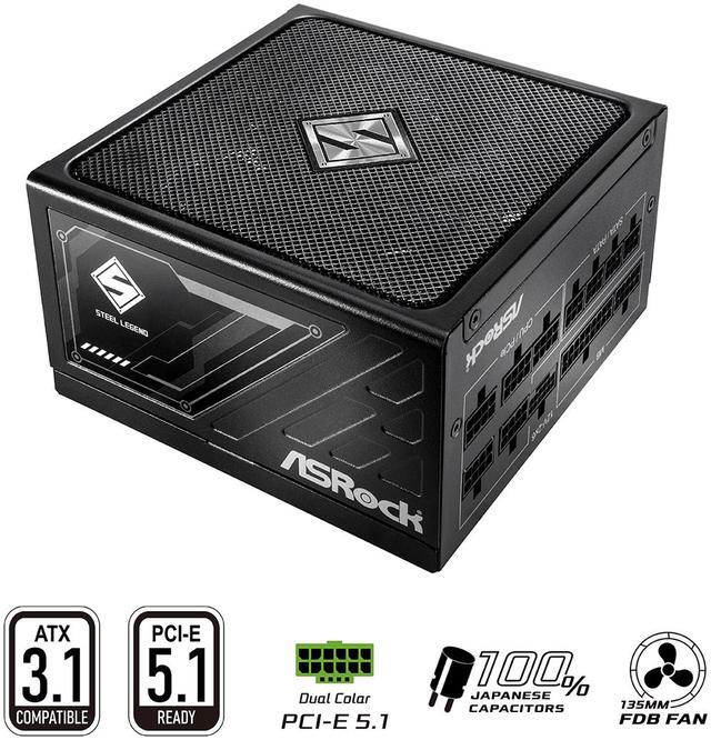 ASRock SL-1000G 1000W Power Supply - Newegg.com