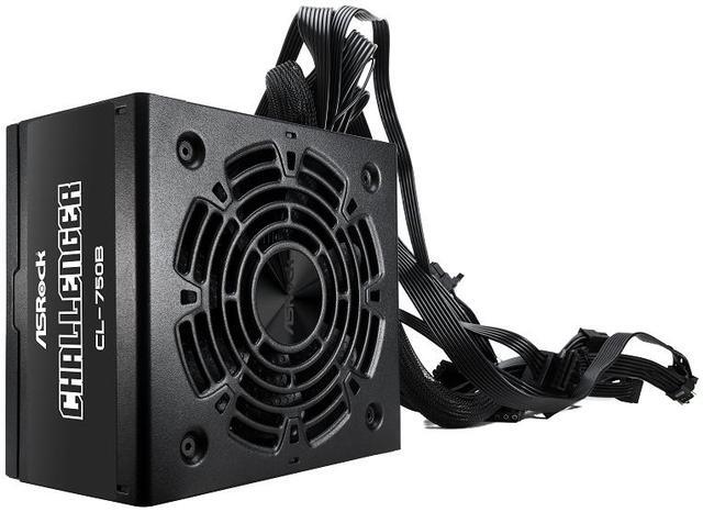 Alt view image 6 of 9 - ASRock Challenger CL-750B 750W 80 PLUS BRONZE Certified Non-Modular Power Supply, PCIe5.1 Ready with Dual Color 12V-2x6 Cable, 5 Years Warranty