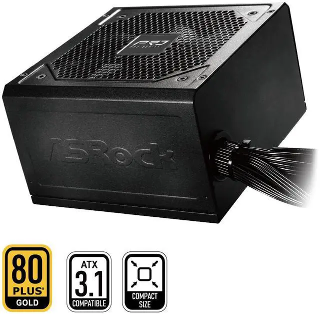 Main image of ASRock PRO Series PRO-650G 650 W ATX 3.1 Compatible 80 PLUS GOLD Certified Power Supply