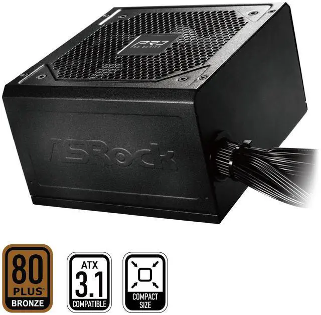 Main image of ASRock PRO Series PRO-650B 650 W ATX 3.1 Compatible 80 PLUS BRONZE Certified Power Supply