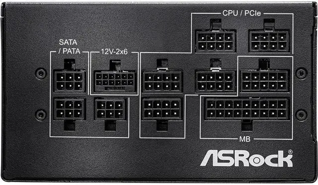 Alt view image 8 of 9 - ASRock PRO PRO-M850G 850 W ATX 3.1 80 PLUS GOLD Certified Power Supplies