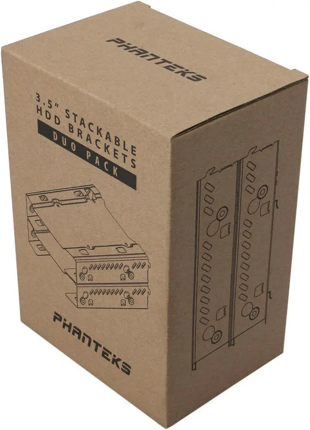 Alt view image 8 of 8 - Phanteks PH-HDDKT_03 Stackable 3.5" HDD Bracket