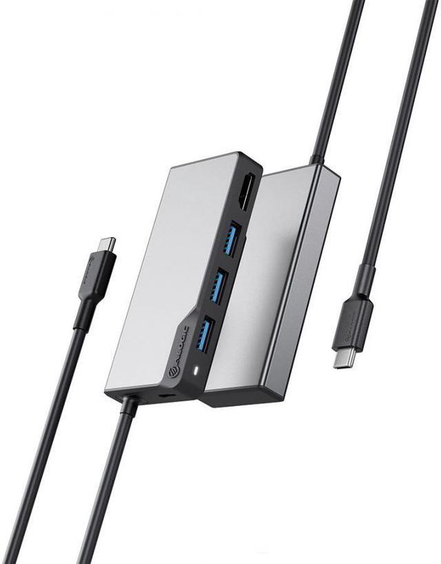 Alt view image 3 of 4 - ALOGIC UCFUHDV2-SGR USB-C Fusion CORE 5-in-1 Hub V2