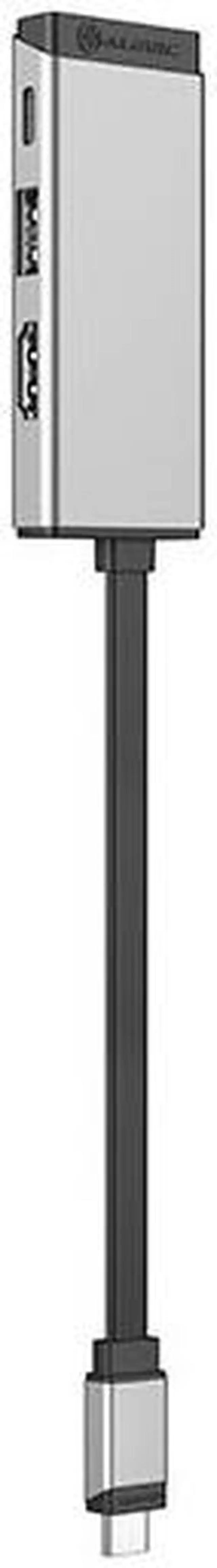 Alt view image 2 of 3 - Alogic MagForce TRIO 3-in-1 Hub ULCHDACPD-SGR