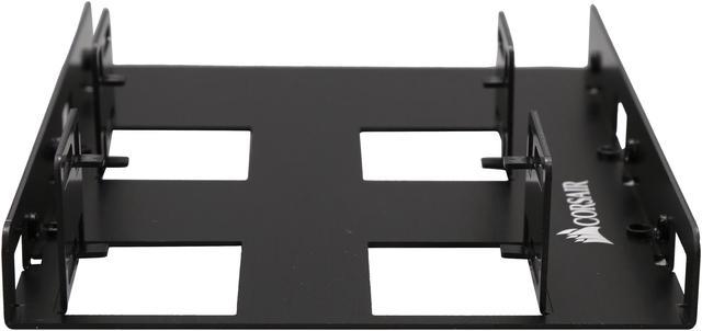 Corsair Dual SSD Solid State Mounting Bracket 3.5 CSSD-BRKT2 Black new in  box.