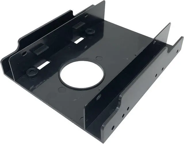 Main image of Micro Connectors L02-252 Dual 2.5" Plastic SSD/HDD Mounting Kit for two 2.5" SSD/HDD to 3.5" drive bay