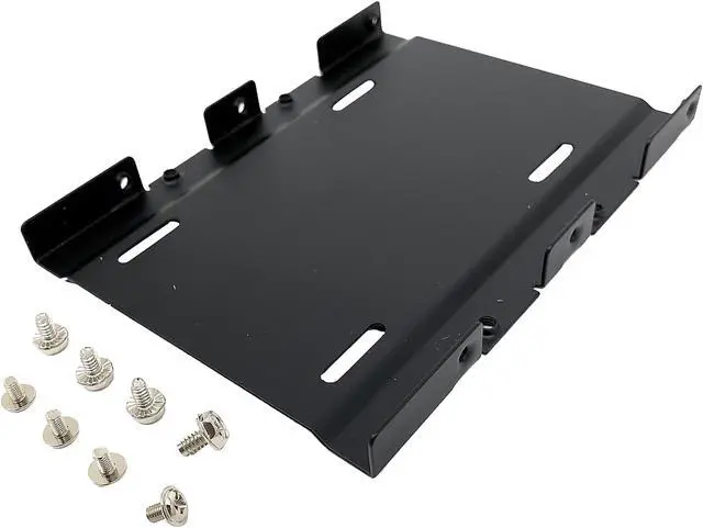 Alt view image 2 of 3 - Micro Connectors L02-35125 Single 2.5" Metal HDD/SSD Mounting Kit for 2.5" SSD/HDD to 3.5" drive bay