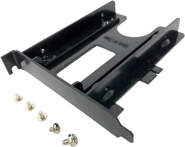 Alt view image 2 of 3 - Micro Connectors L02-100 Rear Panel 2.5" Plastic SSD/HDD Mounting Kit for 2.5" SSD/HDD