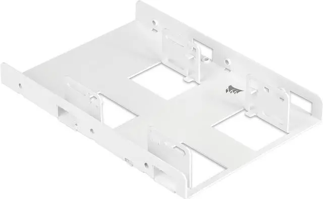 Main image of Corsair Dual SSD Mounting Bracket CSSD-BRKT2W - White