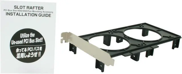 Alt view image 5 of 5 - Scythe Slot Rafter 2.5"-Drives (HDD/SSD) Mounter