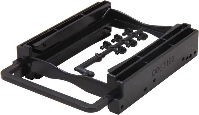 Main image of Nippon Labs HDB-252A Screw Less Dual 2.5" HDD/SS Plastic Bracket Black Color