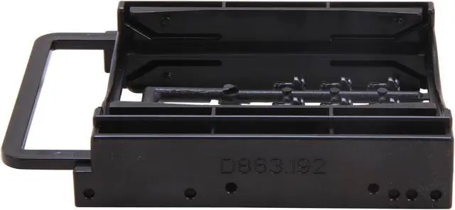 Alt view image 3 of 5 - Nippon Labs HDB-252A Screw Less Dual 2.5" HDD/SS Plastic Bracket Black Color