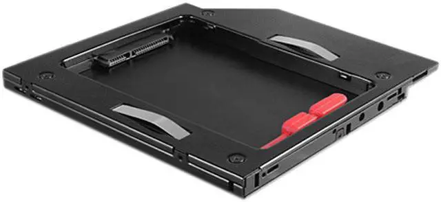 Main image of VANTEC MRK-HC95A-BK SSD/HDD Aluminum Caddy for 9.5mm ODD Laptop Drive Bay