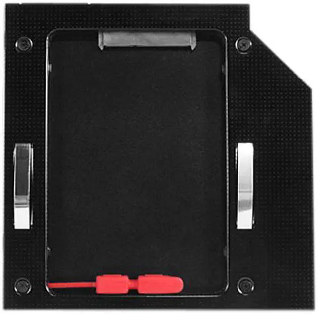 Alt view image 3 of 4 - VANTEC MRK-HC127A-BK SSD/HDD Aluminum Caddy for 12.7mm ODD Laptop Drive Bay