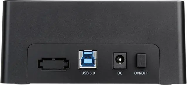 Alt view image 4 of 7 - VANTEC NST-D328S3-BK Plastic 2.5"/3.5" HDD/SSD/Hybrid Drive Black Standard SATA III USB Type B NexStar TX USB 3.0 Hard Drive Dock