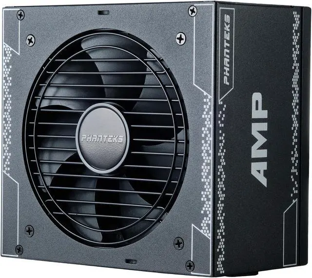 Alt view image 2 of 10 - Phanteks AMP Series 750W 80PLUS Gold, ATX Power Supply, Fully Modular, Hybrid Mode, Silent fan, Revolt PRO LINK Certified