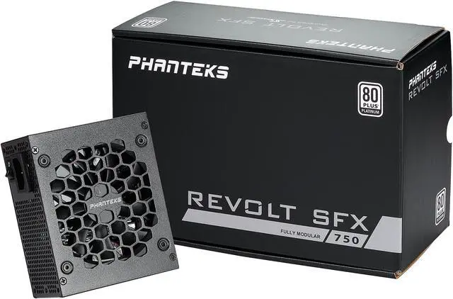 Alt view image 9 of 9 - Phanteks Revolt PH-P750PSF_US01 750 W SFX 80 PLUS PLATINUM Certified Full Modular Power Supply