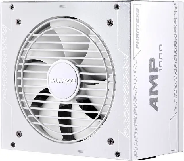 Alt view image 3 of 10 - Phanteks AMP Series PH-P1000G_WT01 1000 W ATX 80 PLUS GOLD Certified Full Modular Power Supply