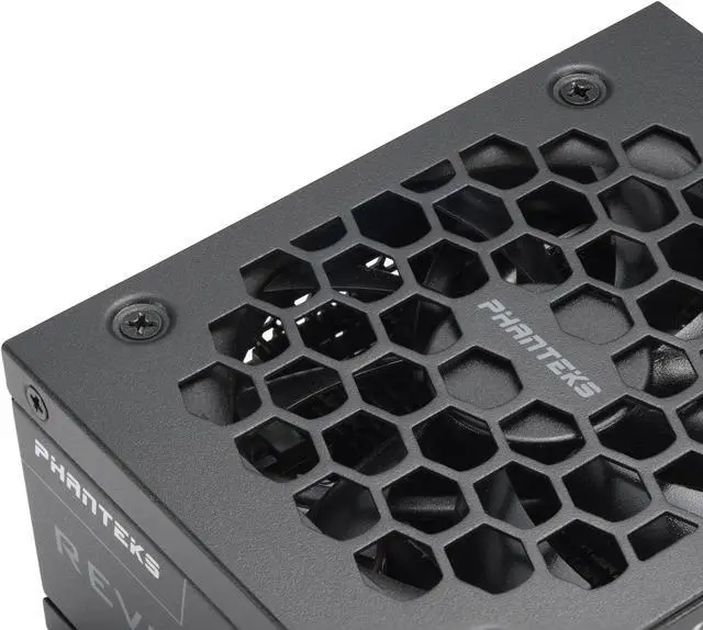 Alt view image 6 of 7 - Phanteks Revolt SFX 850W 80PLUS Platinum, Super Compact SFX form factor, ATX 3.0, PCIe 5.0 Power Supply, Fully Modular, Platinum-rated efficiency, Silent fan, Black