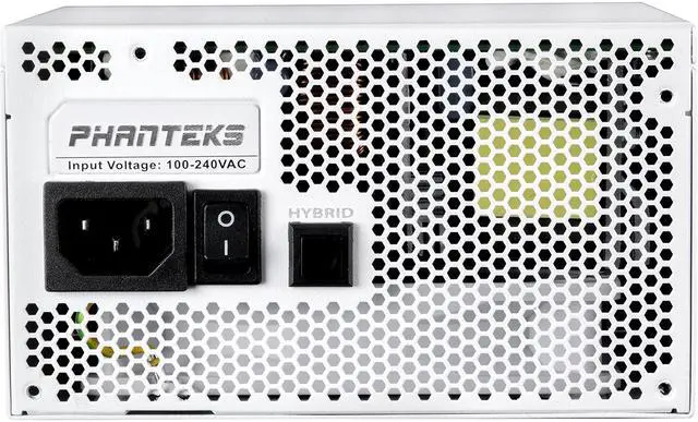Alt view image 5 of 9 - Phanteks AMP 1000W V2 80PLUS Gold White Edition, ATX Power Supply, 12VHPWR Included, Fully Modular, Hybrid Mode, Silent fan, Revolt PRO LINK Certified
