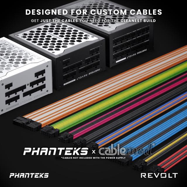 Phanteks Revolt 1000W 80PLUS Platinum, ATX 3.0, PCIe 5.0, Fully