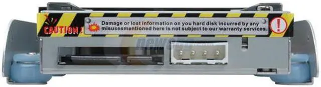 Alt view image 4 of 7 - Koutech IO-MRA322 3.5" Hot-Swap SATA-I/SATA-II Mobile Rack