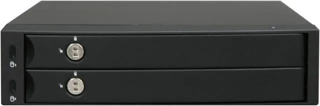 Alt view image 2 of 5 - Koutech IO-MRA221 Dual Hot-Swap 2.5" SATA Drive Mobile Rack