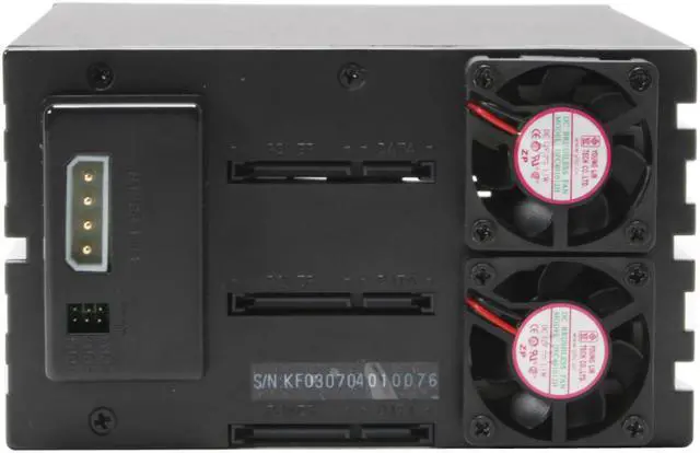 Alt view image 2 of 3 - KINGWIN KF-3000-BK 3.5" Internal hot swap rack raid-3 bay