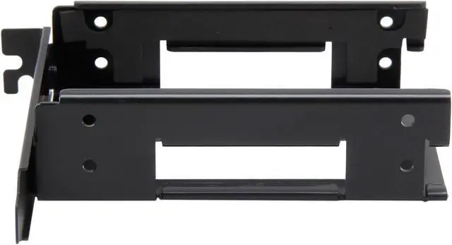 Alt view image 3 of 7 - KINGWIN KW-PCI2H25 2 Bay PCI-E HDD Frame For 2.5" IDE/SATA HDD/SSD