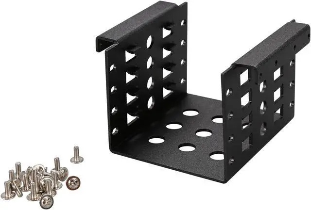 Alt view image 6 of 7 - KINGWIN HDM-231 Internal 4 x 2.5" HDD to 3.5" Metal Mounting Kit