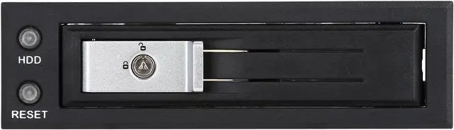 Alt view image 2 of 7 - KINGWIN KF-1002-BK Tray-Less Aluminum Mobile Rack For 1 x 3.5” HDD