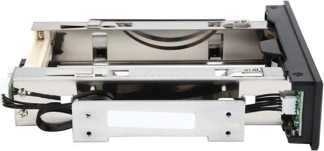 Alt view image 3 of 7 - KINGWIN KF-1002-BK Tray-Less Aluminum Mobile Rack For 1 x 3.5” HDD