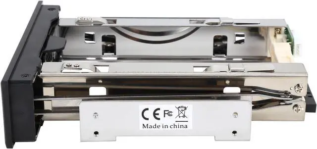 Alt view image 5 of 7 - KINGWIN KF-1002-BK Tray-Less Aluminum Mobile Rack For 1 x 3.5” HDD