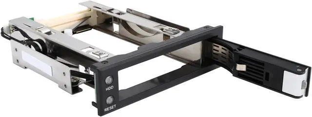 Alt view image 6 of 7 - KINGWIN KF-1002-BK Tray-Less Aluminum Mobile Rack For 1 x 3.5” HDD