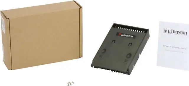 Alt view image 6 of 6 - Kingston SNA-DC/35 2.5" to 3.5" SATA Drive Carrier