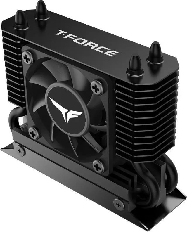 Alt view image 3 of 5 - Team Group T-FORCE DARK Air Flow M.2 2280 SSD Cooler TJ190002