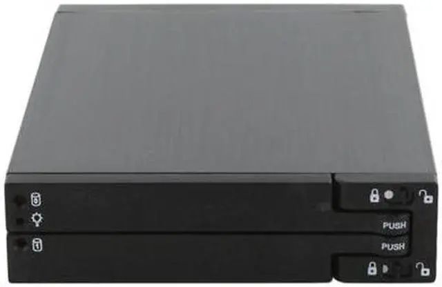 Alt view image 6 of 7 - SNT SNT-SATA2221B Dual 2.5" SATA SSD / HDD to 3.5" Bay Trayless Hot Swap Mobile Rack Backplane