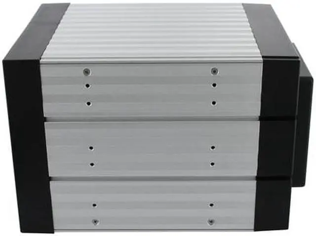 Alt view image 2 of 10 - SNT SNT-SAC3141B 4x3.5" Hard drive in 3x5.25" Bay Hot Swap SAS/SATA Backplane RAID cage