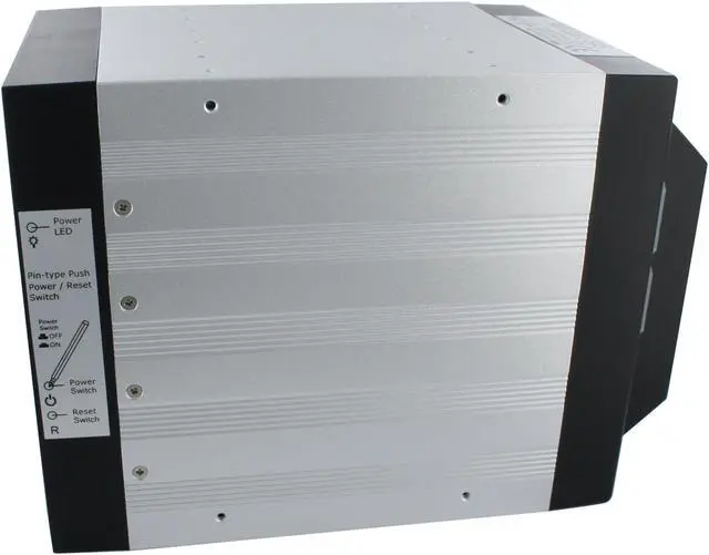 Alt view image 2 of 10 - SNT SNT-SAS3051B 5x3.5" Hard drive in 3x5.25" Bay Hot Swap SAS/SATA Backplane RAID cage Daisy Chain ready