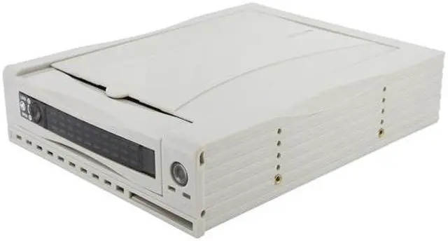Main image of SNT SNT-125 Beige 3.5" SATA Hard drive to 5.25" Bay SATA Mobile Rack Removable Hard drive kit