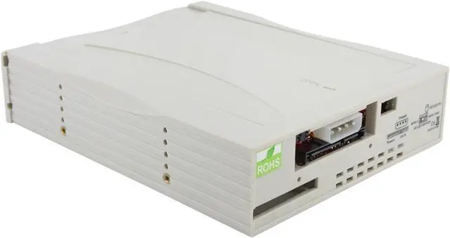 Alt view image 3 of 8 - SNT SNT-125 Beige 3.5" SATA Hard drive to 5.25" Bay SATA Mobile Rack Removable Hard drive kit