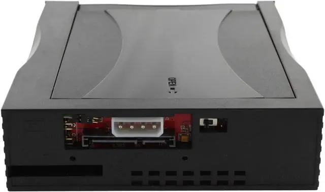 Alt view image 4 of 9 - SNT SNT-125B Black 3.5" SATA Hard drive to 5.25" Bay SATA Mobile Rack Removable Hard drive kit